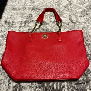 Tory Burch Red Tote